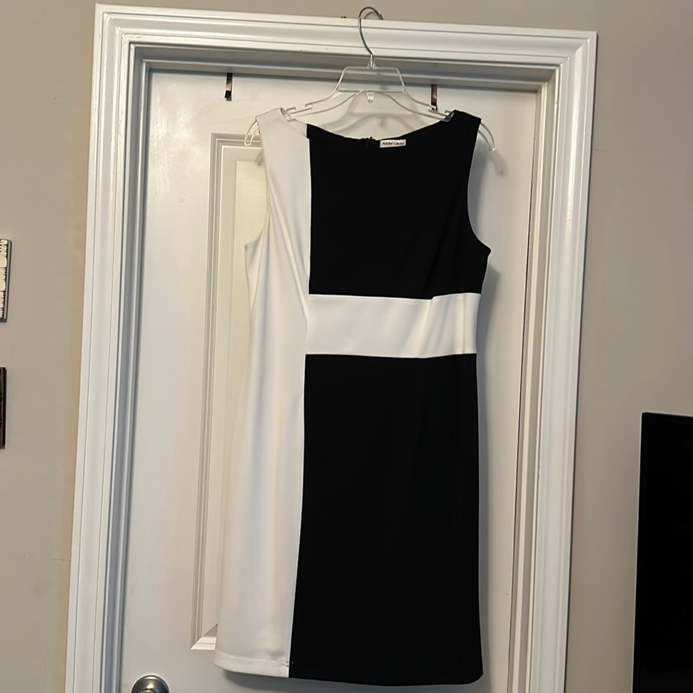 Andre Oliver black and white dress size 12
